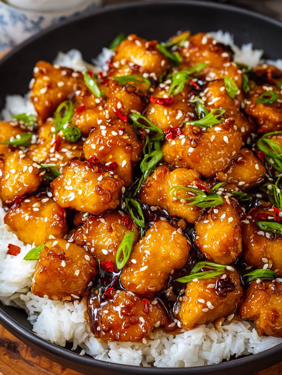 A plate of chicken and rice.