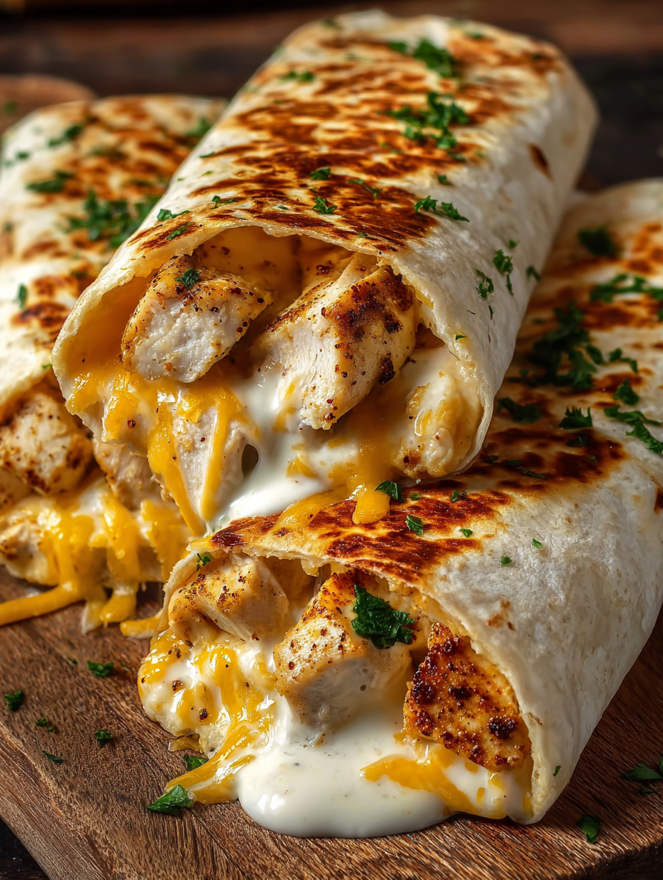 A plate of food with a burrito on it.