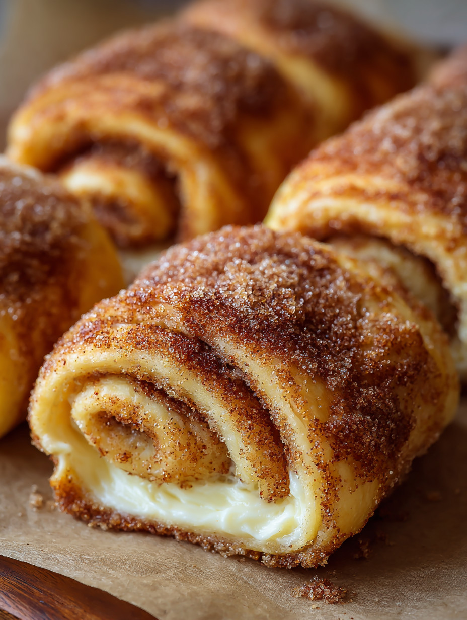 A pastry with a cinnamon roll.