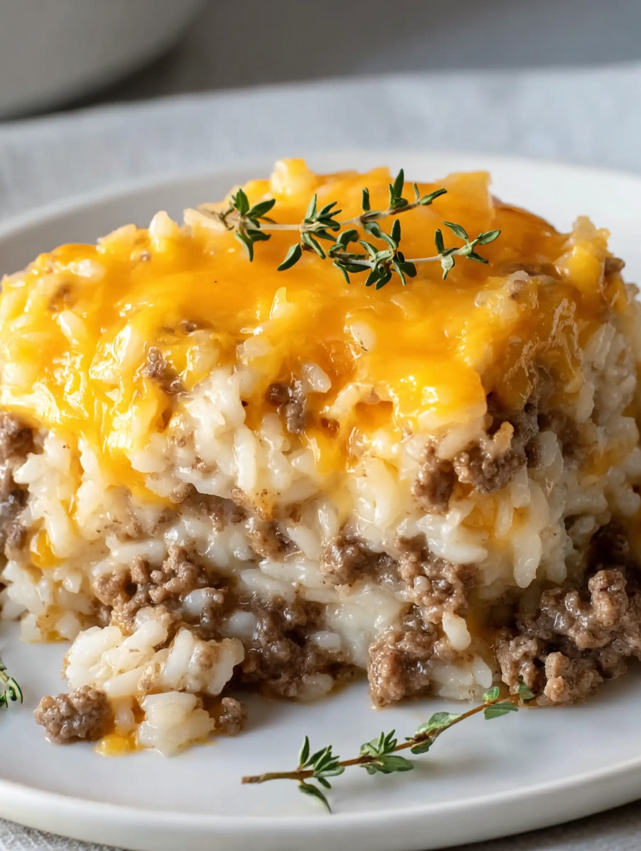 A plate of food with rice and meat.