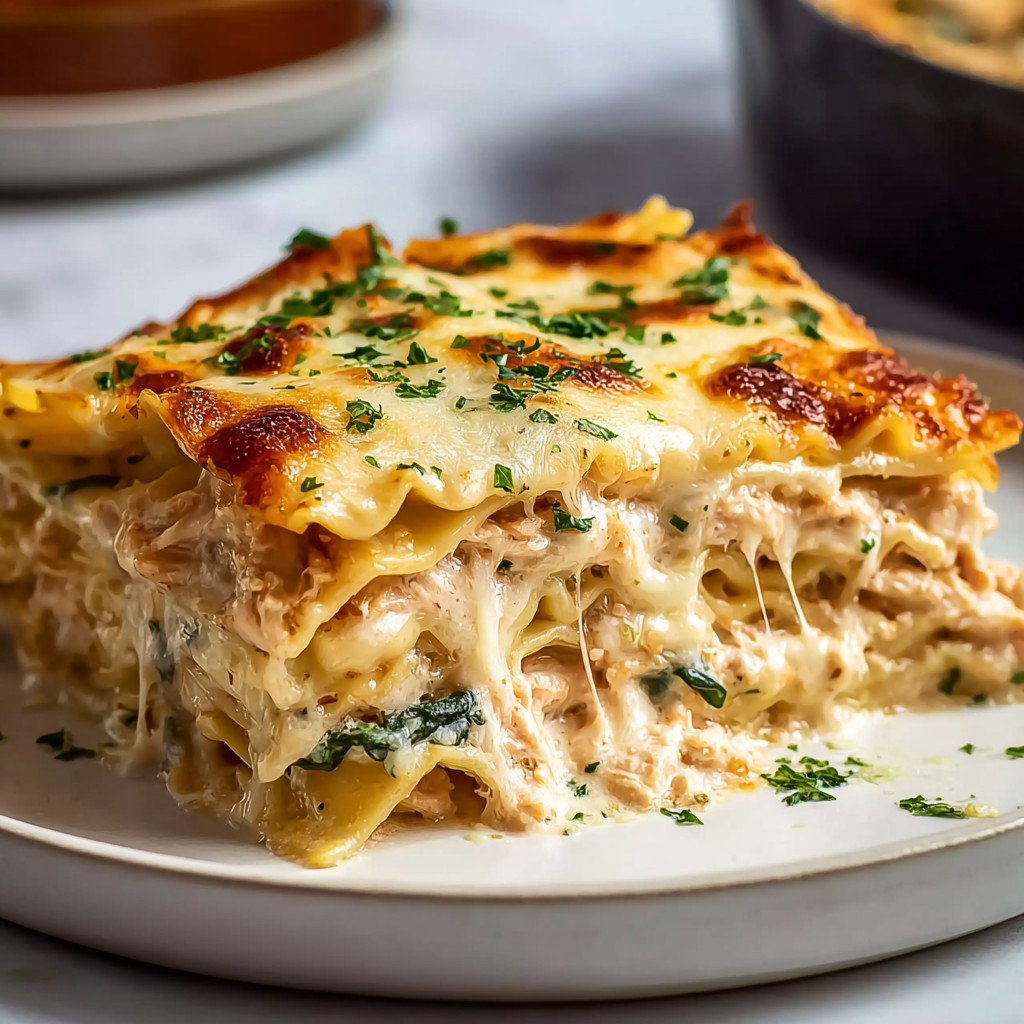 A plate of food with a casserole dish.