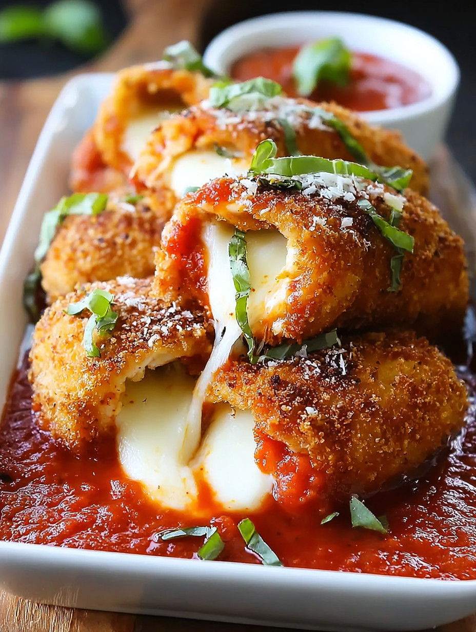 A plate of food with cheese and sauce.