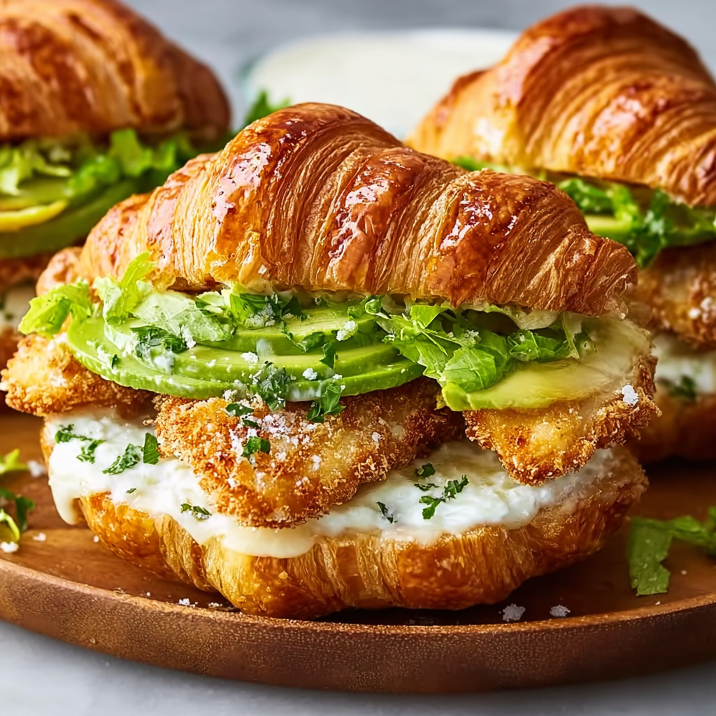 Two sandwiches with avocado and lettuce.