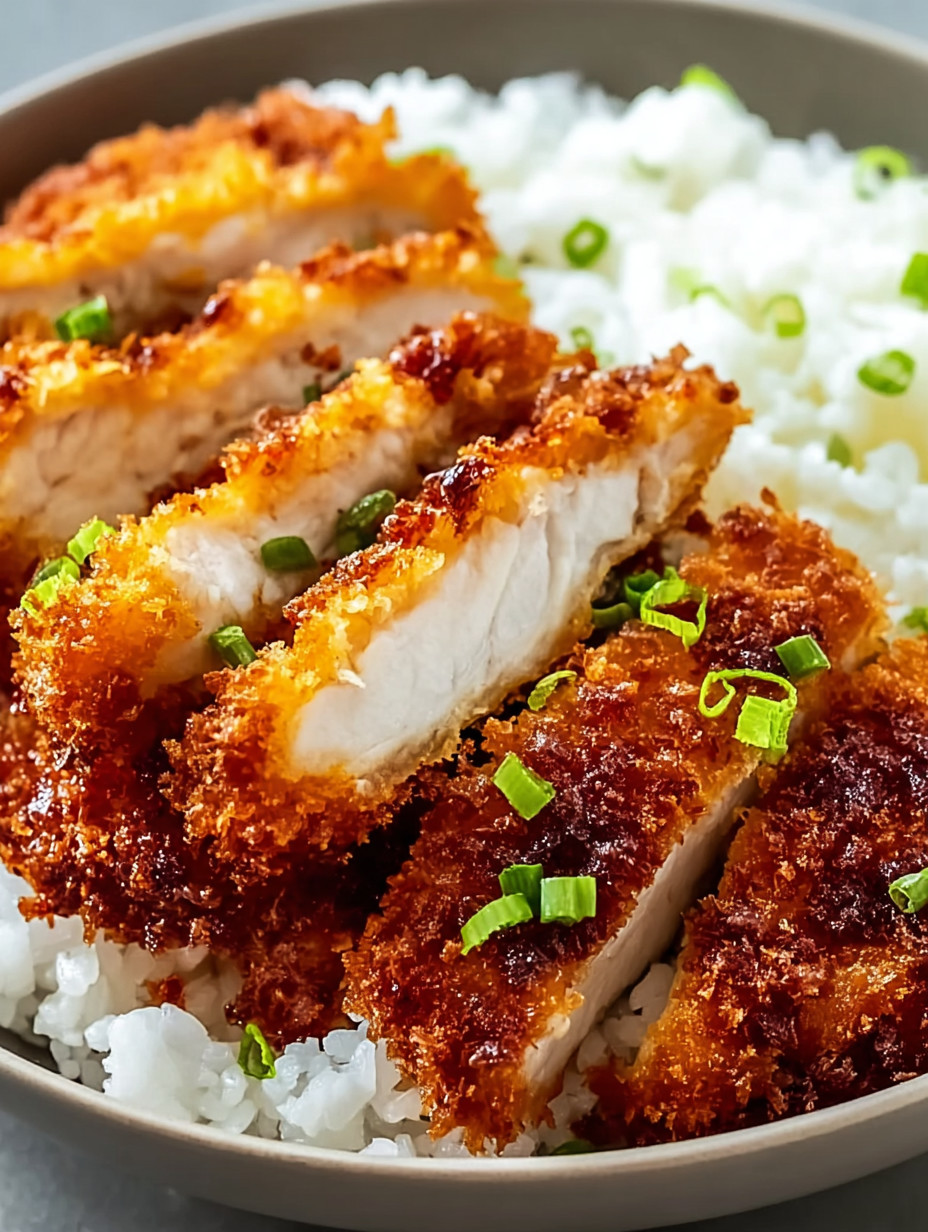 A plate of food with chicken and rice.