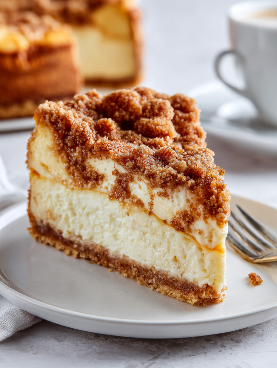 A slice of cake with a fork on a plate.