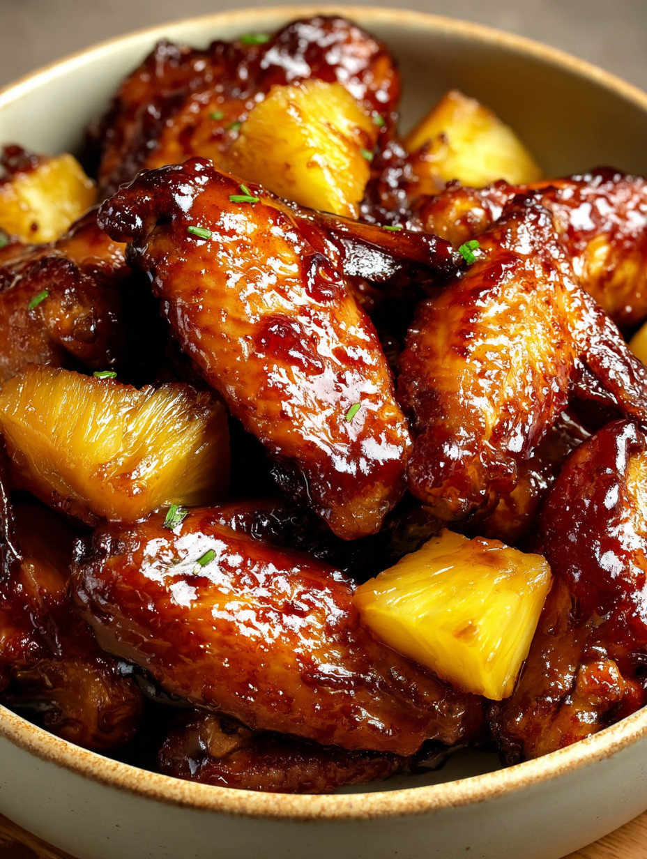 A bowl of chicken wings with a sauce.