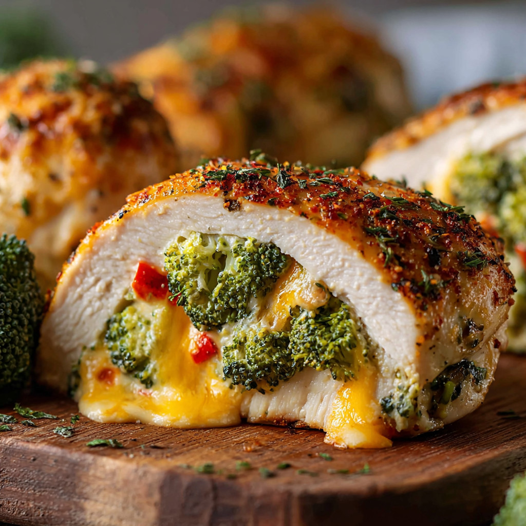 A plate of food with broccoli and cheese.