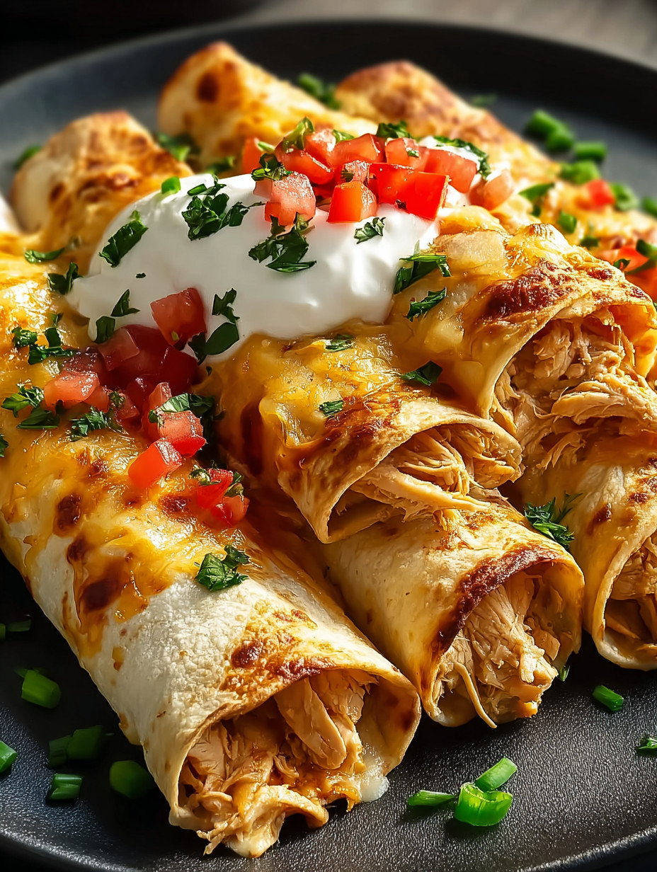 A plate of food with a white sauce on top.