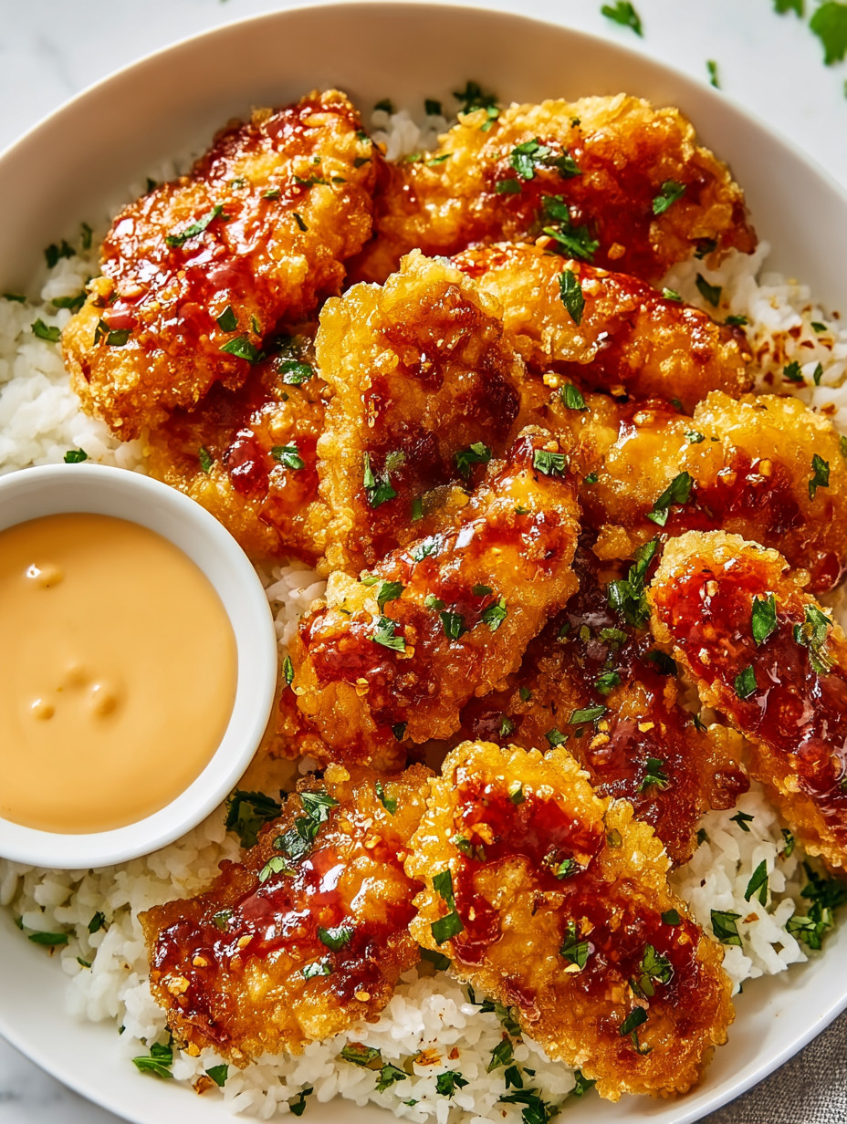 A bowl of food with sauce.