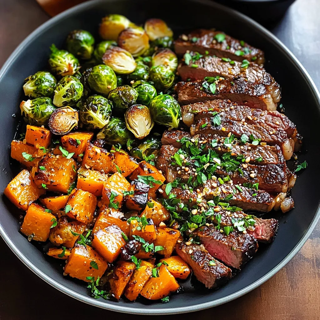 A plate of food with meat and vegetables.