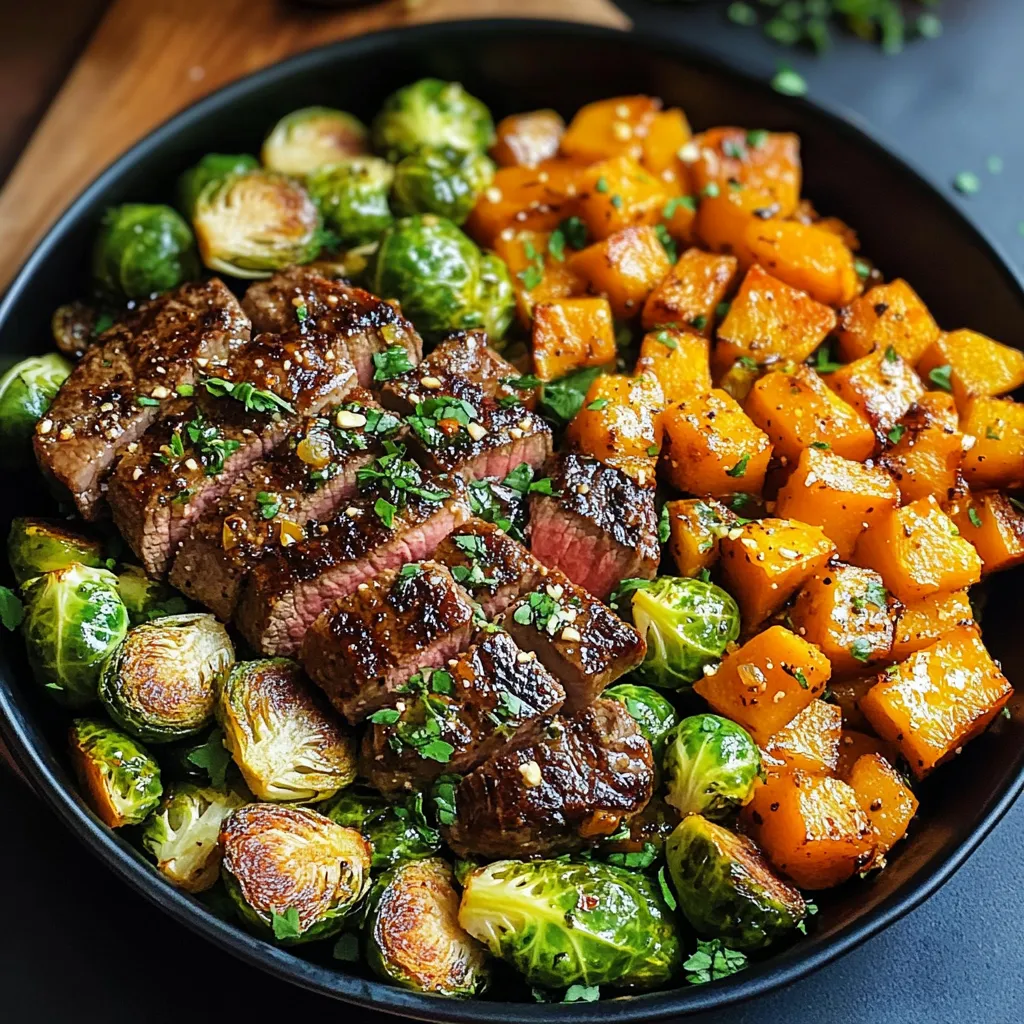 A bowl of food with meat and vegetables.
