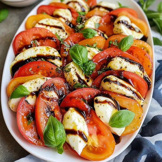 A bowl of tomatoes and cheese.