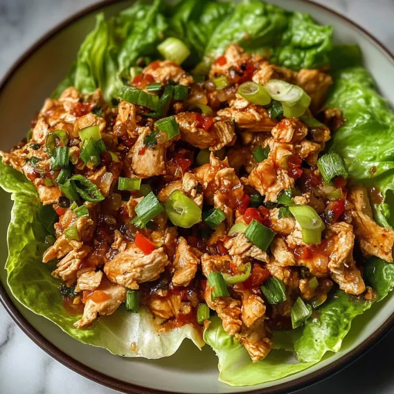 A bowl of chicken and lettuce.