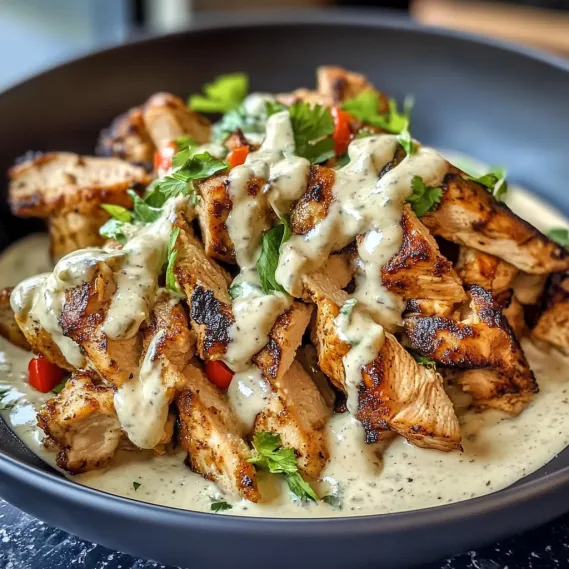 A bowl of meat with sauce.