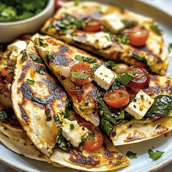 A plate of food with tomatoes and cheese.