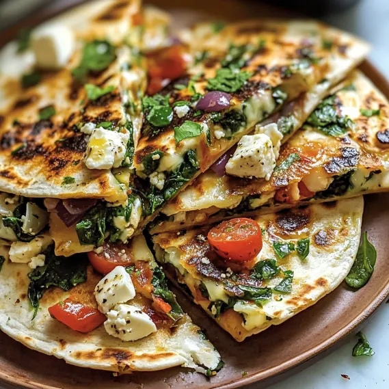 A plate of food with a slice of pizza on it.