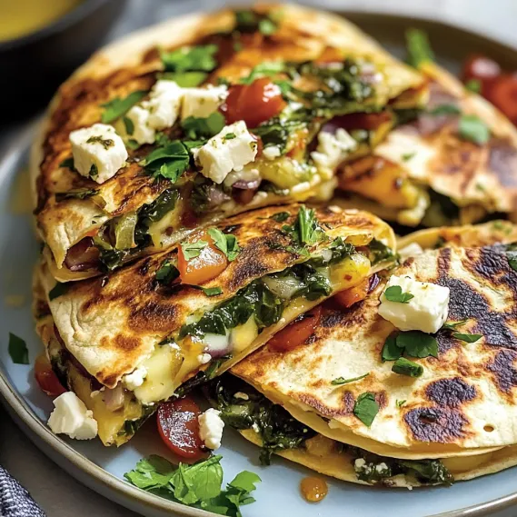 A plate of food with a variety of vegetables and cheese.