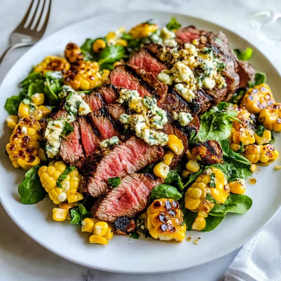 A plate of food with meat and vegetables.