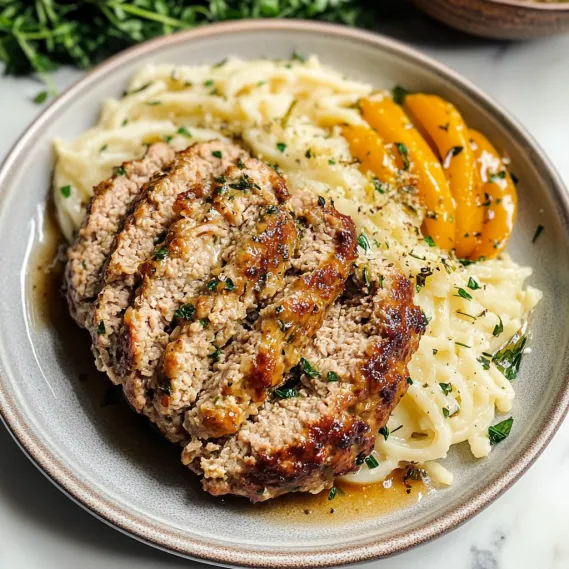 A plate of food with meat and noodles.