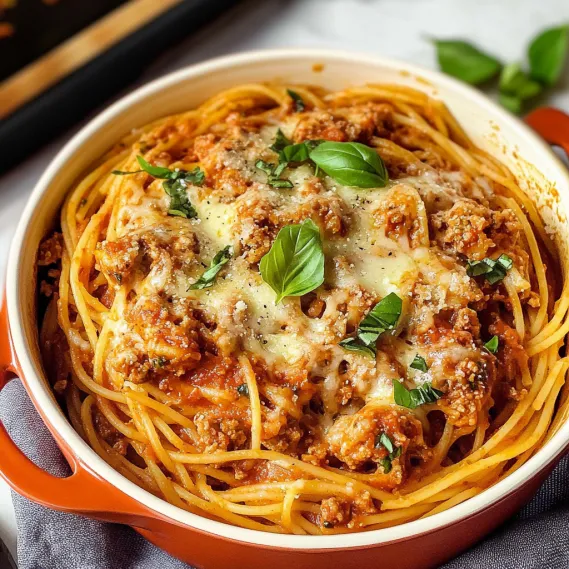 A bowl of spaghetti with meat sauce and cheese.