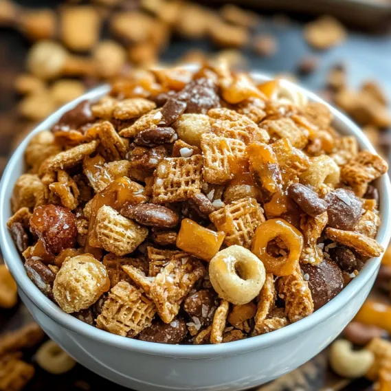 A bowl of cereal with chocolate chips and marshmallows.