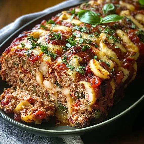 A plate of food with a spaghetti and meatballs dish.