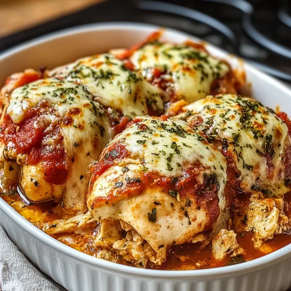 A bowl of food with meat and cheese.