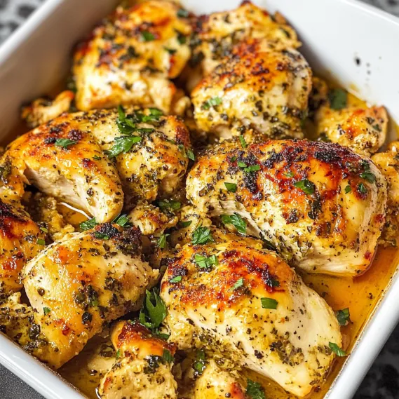 A white bowl filled with chicken.