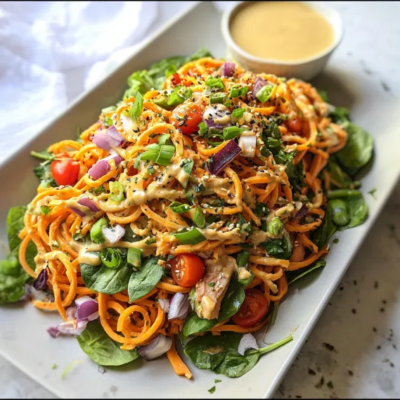 A plate of food with a sauce on top.