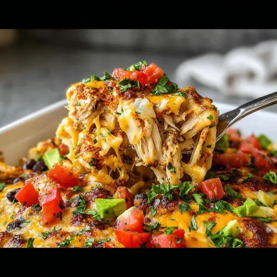 A fork is in a bowl of food.