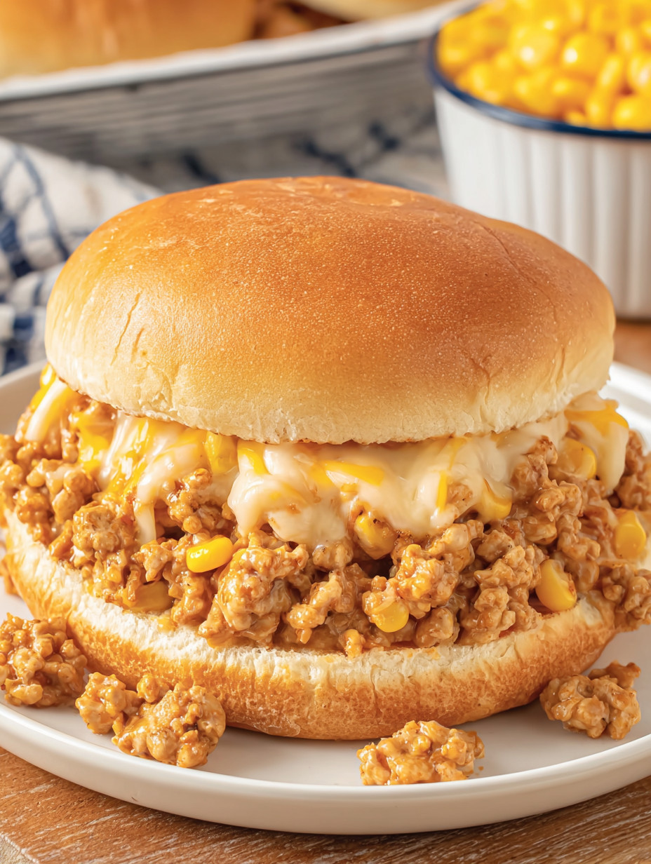A burger with cheese and meat on a bun.