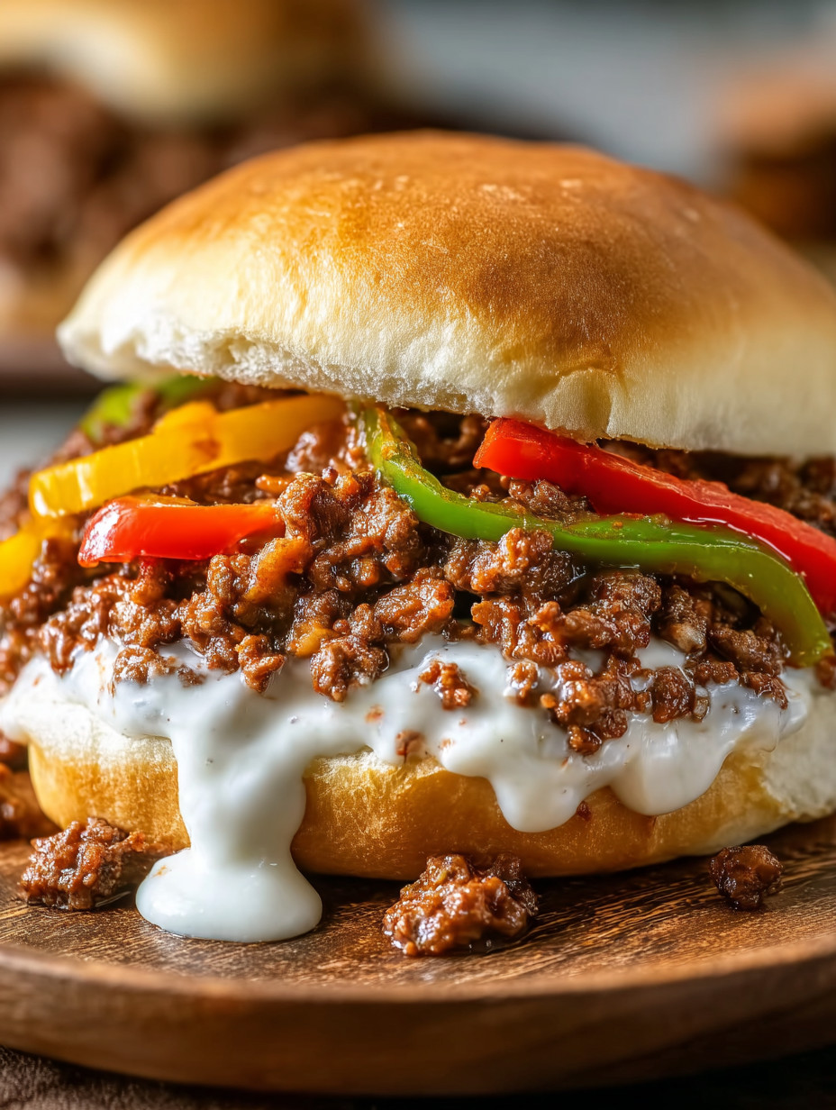 A burger with chili and cheese.