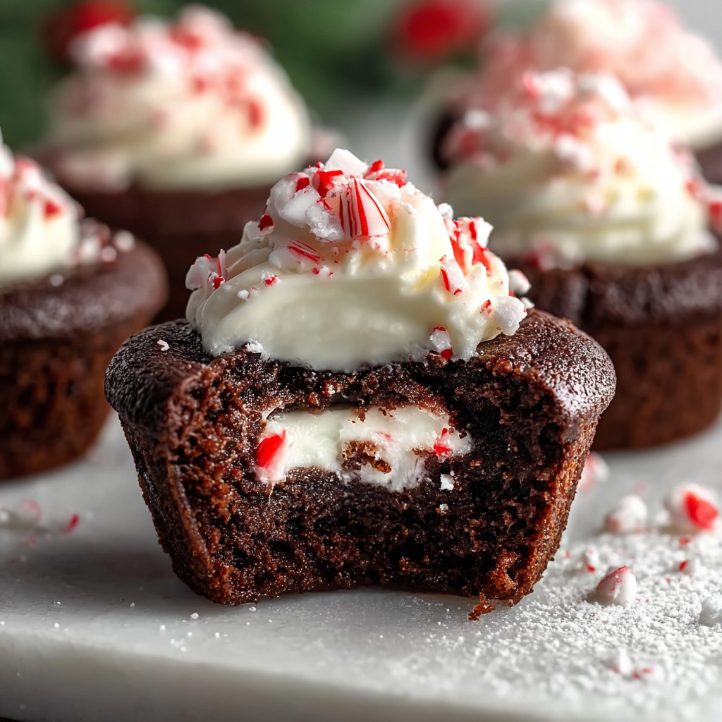 A cupcake with white frosting and red and white sprinkles.
