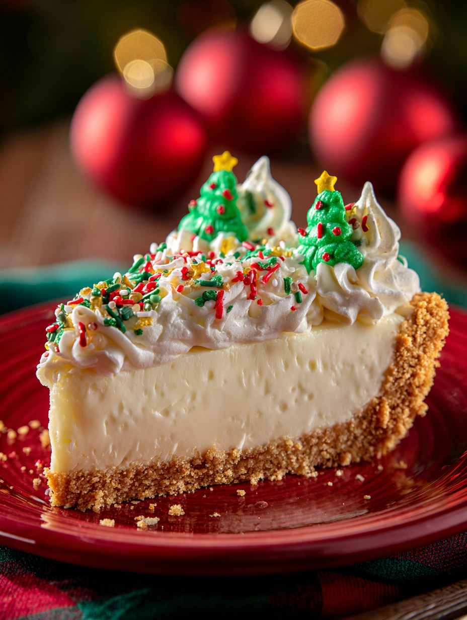 A slice of pie with a star on top.