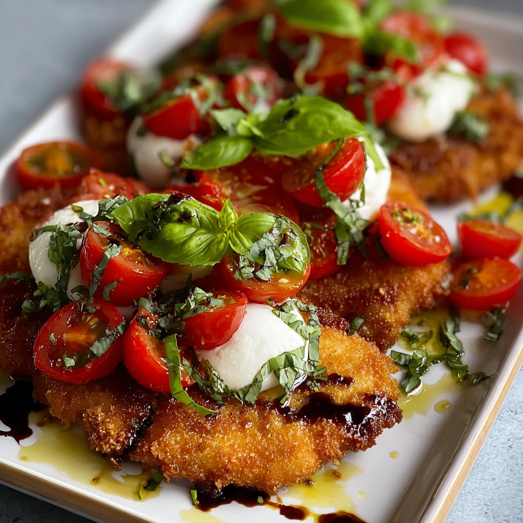 A plate of food with tomatoes, cheese, and basil.