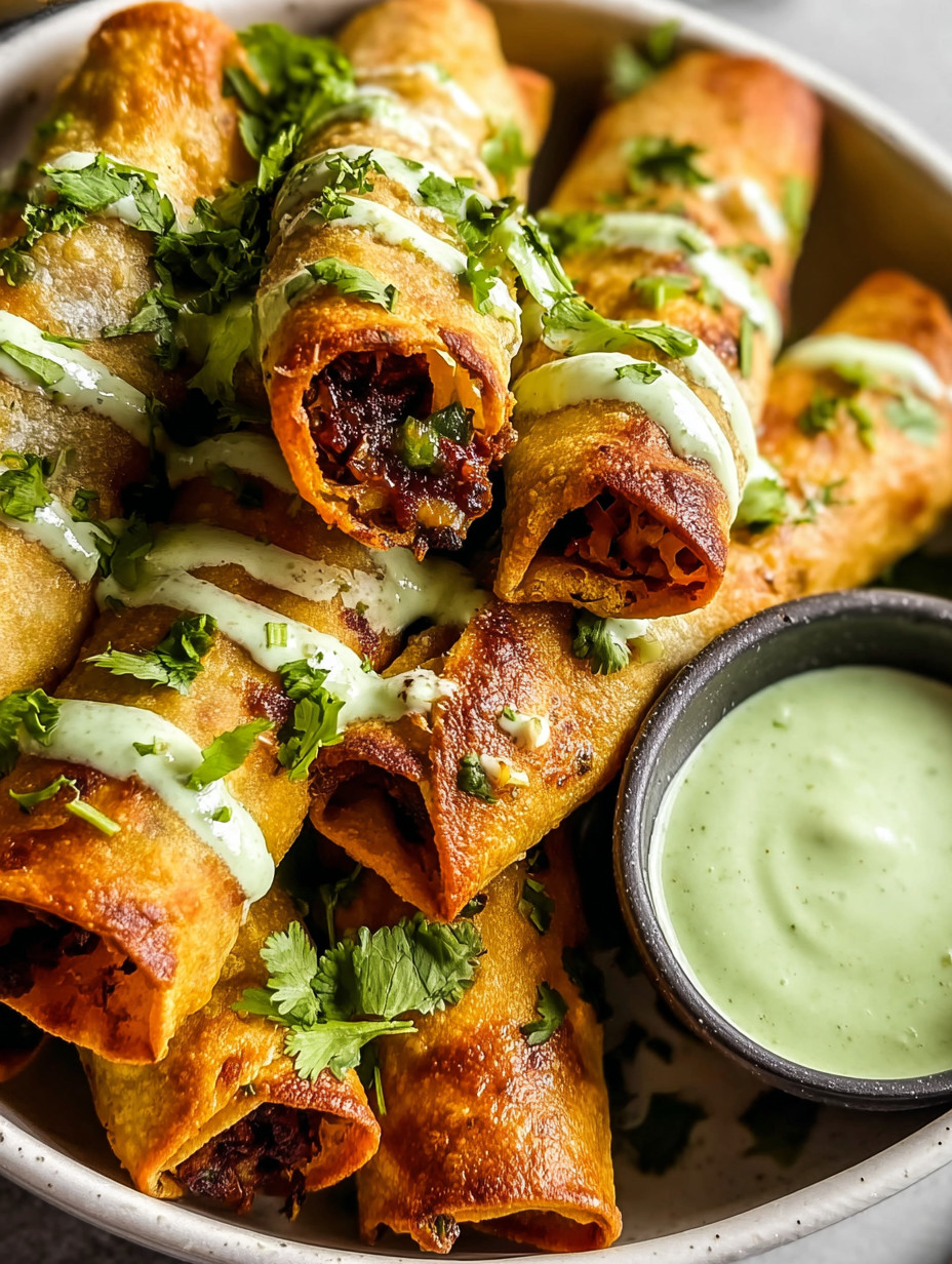 A plate of food with a bowl of sauce.