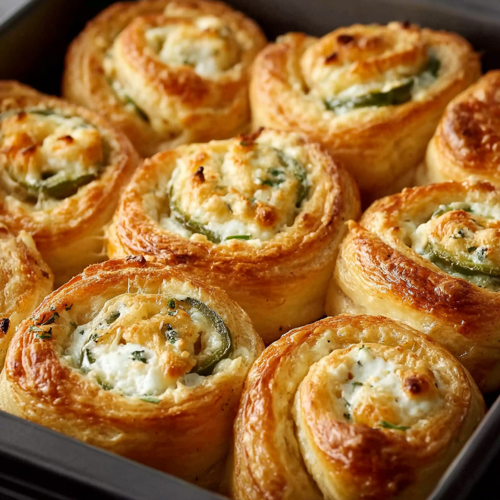 A pan of food with a green topping.