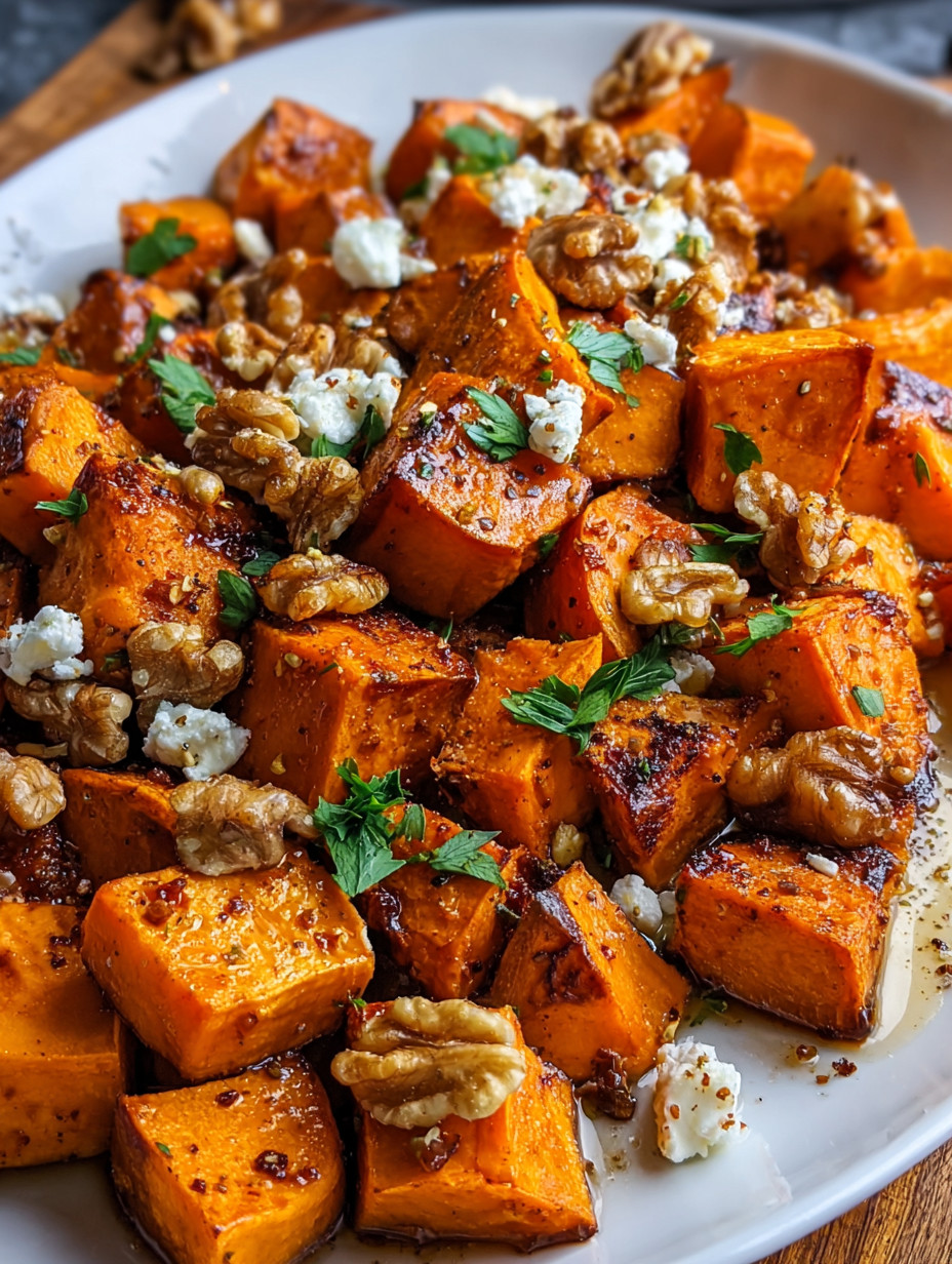 A plate of food with nuts and cheese on top.