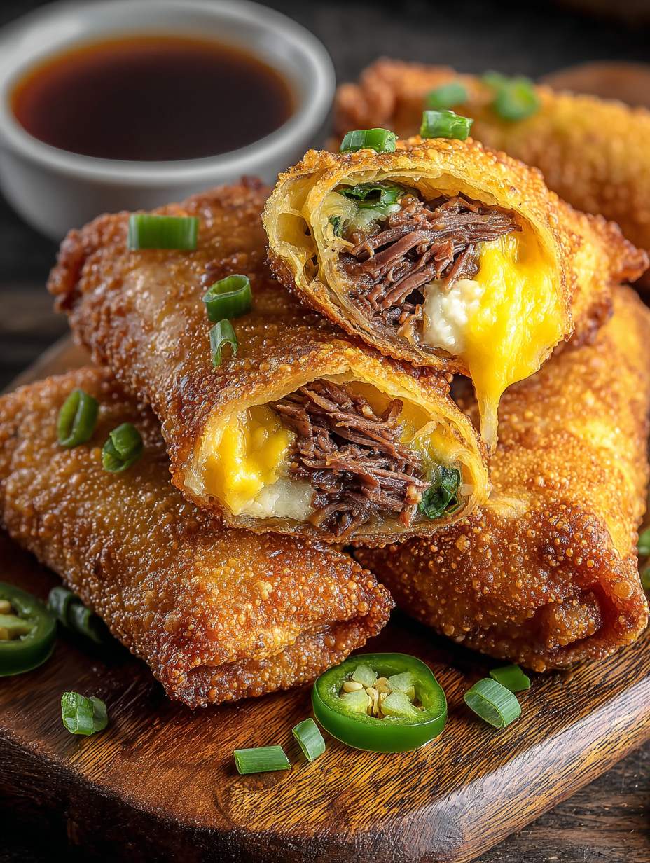 A plate of food with a bowl of sauce.