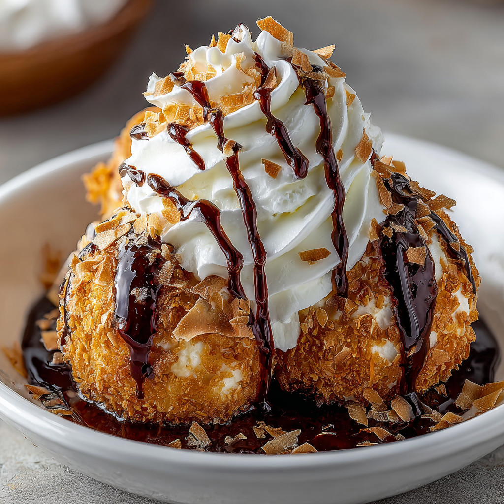 A plate of food with a white bowl and a chocolate sauce.