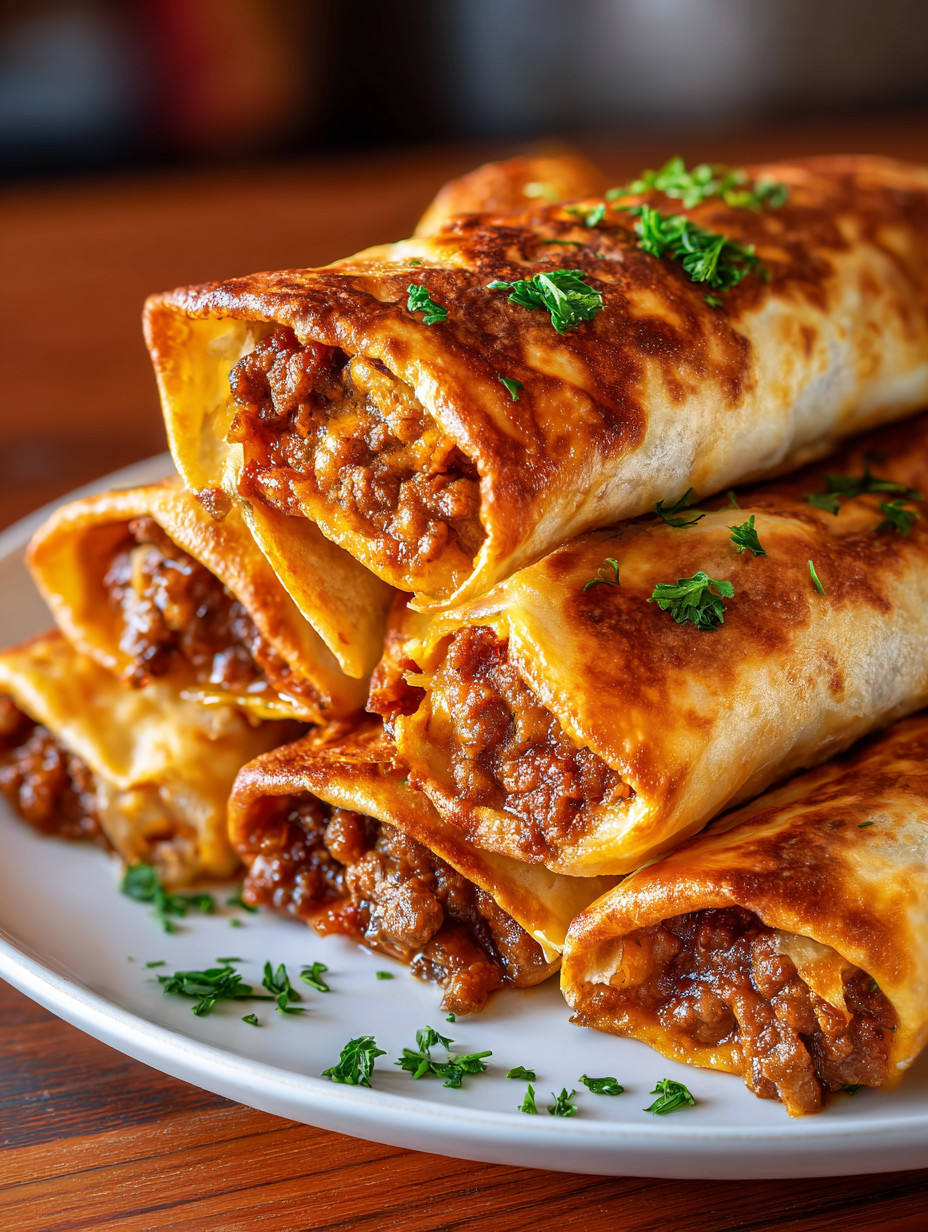 A plate of food with a burrito on it.