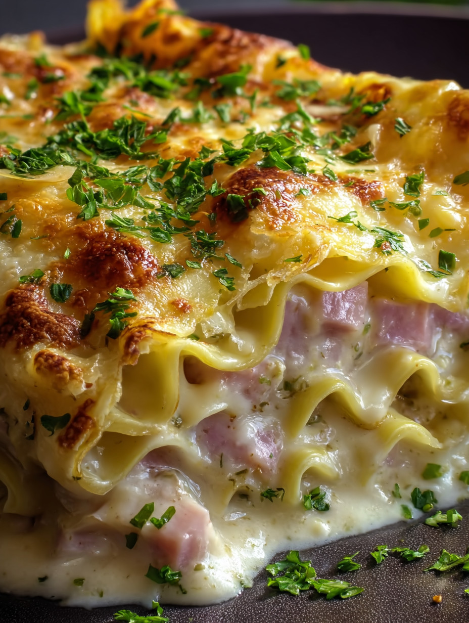 A dish with a lot of cheese and herbs.