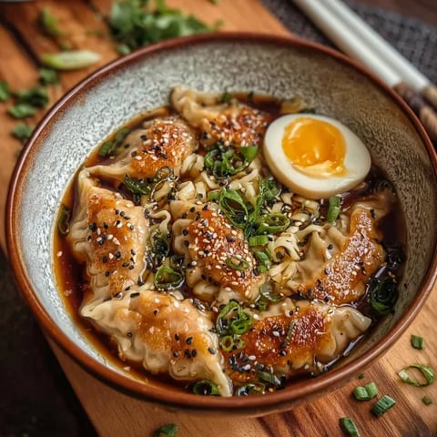A bowl of noodles with an egg on top.